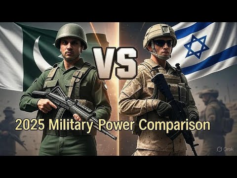 Israel vs Pakistan Military Power Comparison 2025 | Pakistan vs Israel Military Power 2025
