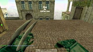 extra boost on cz cs1.6 & css. ( its most be a server with higher gravity)