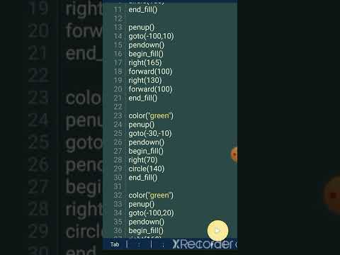 Draw A logo whatsap in phython Turtle BY @CutAndSewStories .. #subscribe#foryou#whatsaplogo#phython