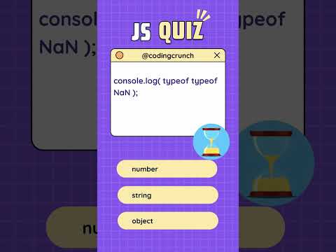 Javascript Quiz 13 - What will console display? #javascriptquiz #javascript #javascriptinterview
