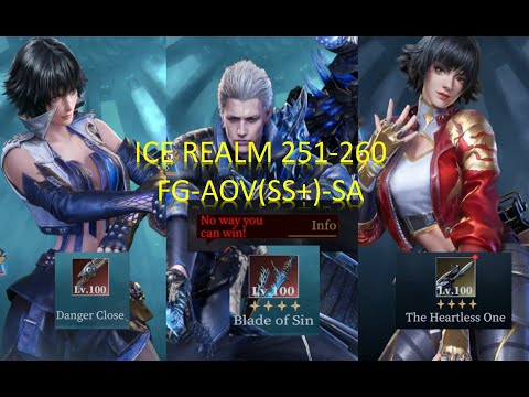Ice Realm 251-260 | SS+ Rank AOV-FG-SA | DMC : POC