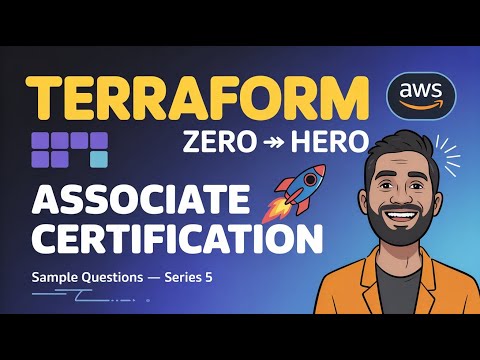 Terraform Associate Exam Sample Questions: Practice Questions Part5 #exam #devops  #terraform