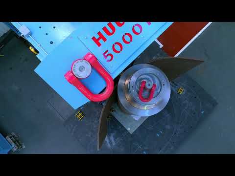 Vertical Plate Bender in Action | Heavy Engineering Company, Yorkshire