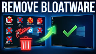 Remove Bloatware Automatically from Windows PC | Boost Performance