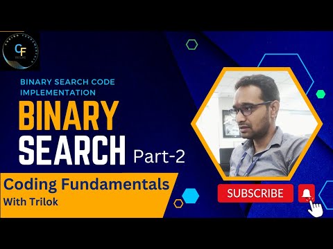 Binary Search Part-2 | Coding #searching #binarysearch #coding #java