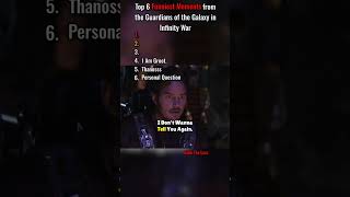 Top 6 Funniest Moments from the Guardians of the Galaxy in Infinity War. 😭