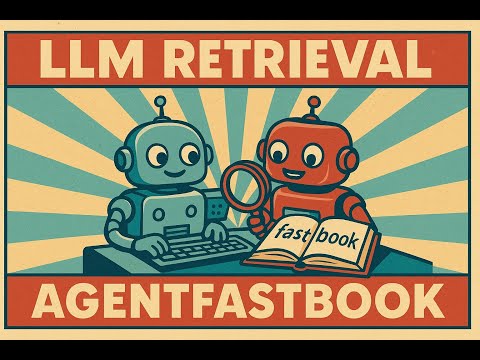 Live Coding: Using an LLM for Retrieval in my AgentFastbook Project