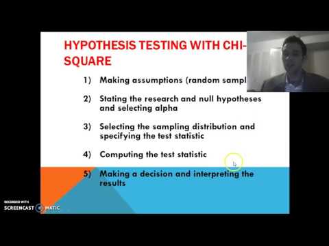 Cross-tabs, CHI2 and hypothesis testing PART 3