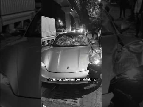 Pune Porsche Accident - Drunk Teen driver kills two people in Pune #punenews #drunkdriving