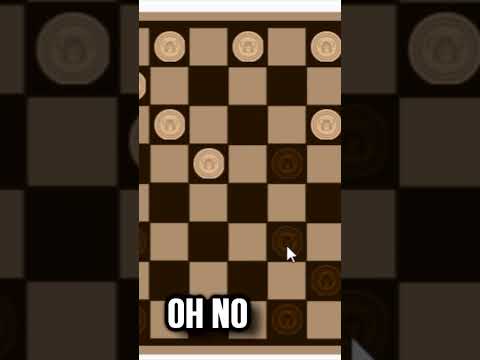 I suck at checkers... #shorts #scratch #chess