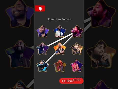 PATTERN LOCK🔐 || Arijit Singh😍💖 || #shorts #song #arijitsingh #pattern #india