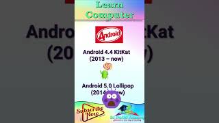 🔥 Different Android Version || Computer short Question || #Shorts #trending #viral #computer