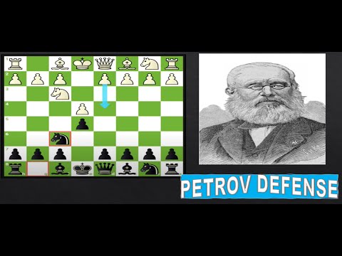 Chess Video 5 Petrov's Defense: Classical Attack, Mason-Showalter Variation #chess #chessgame #games