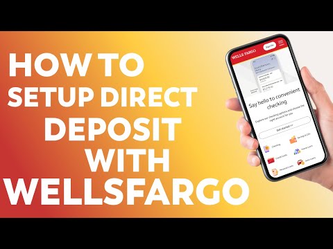 How to Set Up Direct Deposit with Wells Fargo (2025 Tutorial)