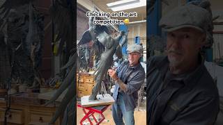 It’s getting strange out there…🤣 #art #modernart #sculpture #funny #artmeme #artist
