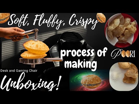 From Unboxing Standing Desk to Bites: how to make poori in telugu😂 | #poori #telugu #masters #usa