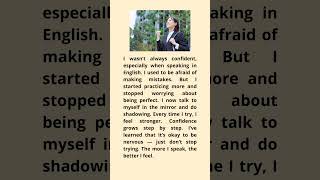 English Shadowing Practice: Build Your Confidence #englishshadowing #englishshorts