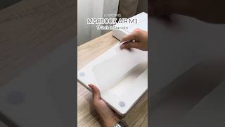 UNBOXING the new Macbook Air M3 13-inch in Starlight #unboxing #macbookairm3