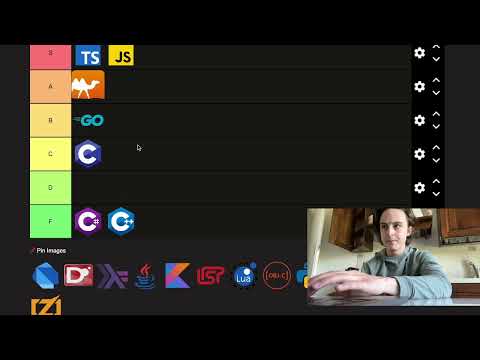POV: every programming language tier list video