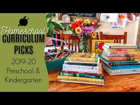 Our Preschool & Kindergarten Curriculum Picks For 2019-2020