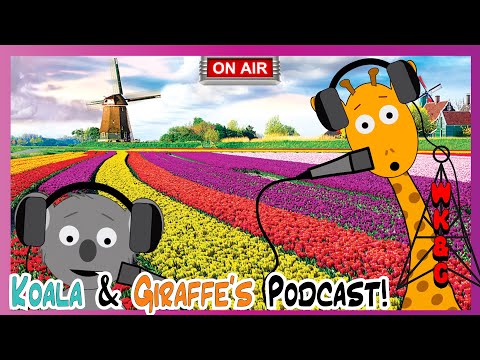 Podcasts for Kids! Spring Time / Tulips / Honey Bee