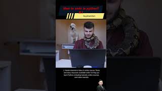 How to code in python ? P.1 #shorts #shortsfeed