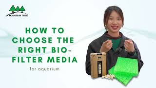 How to choose the right bio-filter media for your aquarium?