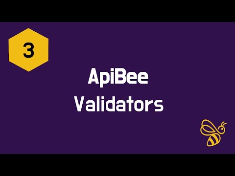ApiBee Tutorial 3 | Validators