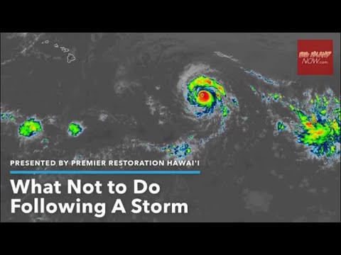 What NOT TO DO Following a Hurricane