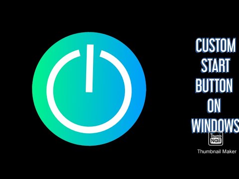 How to Change the Start Orb Button in Windows.