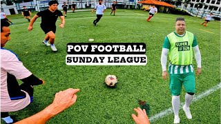 I Played a Pickup Game & a Sunday League Match | GoPro POV Football | 11 v 11