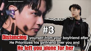 #3 Distancing yourself from your boyfriend after He Prioritizes his girlfriend over you and He left