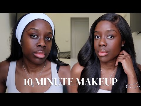 *DETAILED* 10 MINUTE WORK/ COLLEGE MAKE UP TUTORIAL l LET'S TALK: Career, Dating & Travel