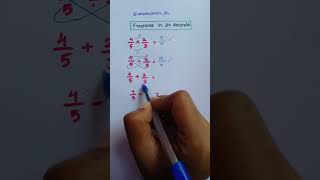 Fractions in 30 Seconds 📚💡😨#maths #mathematics #study #knowledge #school #mathstricks #tnpsc #ssc
