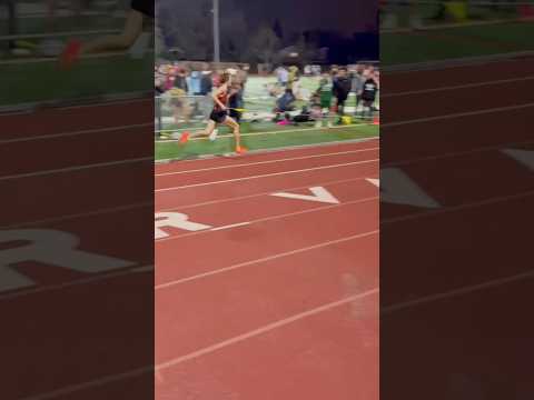 Closed in insane 58 last lap #distancerunner #800meter #hugewin