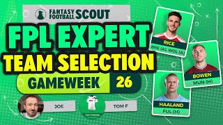 BEST FORWARDS TO BUY? 🤔 | FPL EXPERT GW26 TEAM SELECTION | Fantasy Premier League Tips 2025/26