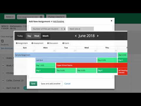 oCoR Assignment Setup