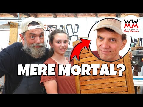 Building Steve Ramsey's doormat. Mere mortals indeed!