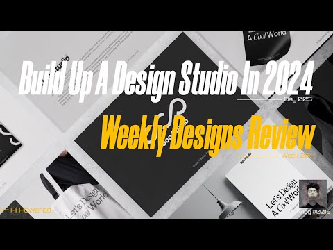 Building up my design studio | weekly designs review-week1 | day 005