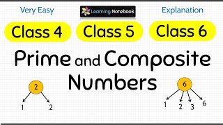 Prime and Composite Numbers class 5 - Prime and Composite Numbers class 4