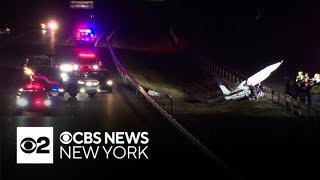 1 dead in small plane crash on I-684 in Westchester County