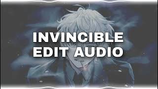 invincible - pop smoke || edit audio