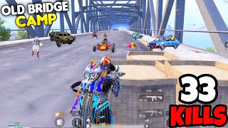 Bridge Camp on *OLD BRIDGE* After 6 Years in BGMI • (33 KILLS) • BGMI Gameplay
