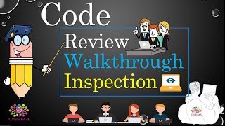 Code Review, Walkthrough and Code Inspection