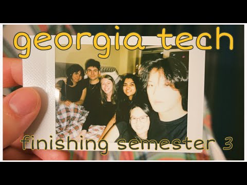 wrapping up the semester | finals week at georgia tech