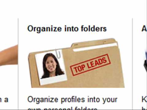 LinkedIn Profile Organizer Overview Tutorial