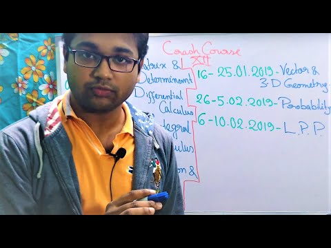 Higher Secondary Mathematics Crash Course- Video-1: Introduction (Bengali)