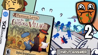 Professor Layton and the Curious Village - Unintended Puzzle Problems - Part 2