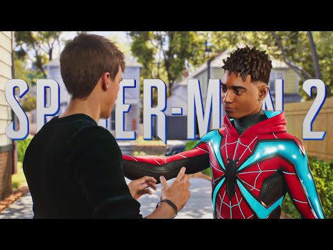 Peter gives the Spider-Man Mantle to Miles Scene | Marvel’s Spider-Man 2