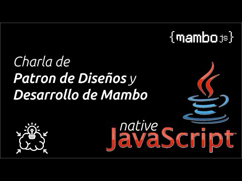 Charla de Patron de Diseños y Desarrollo de Mambo